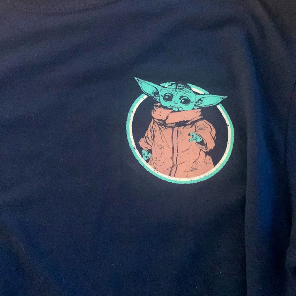 Men’s long sleeve navy blue Star Wars tea. New with tags.